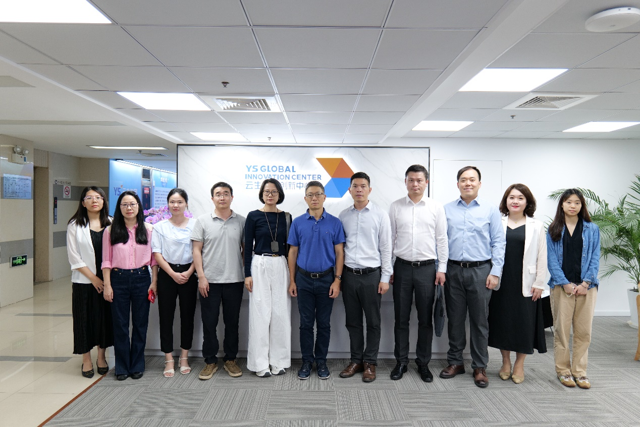 广州市白云区人力资源和社会保障局局长黄秉纲一行莅临嘉乐盈全球创新中心调研走访